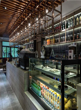 展柜设计商场展柜面包店蛋糕房眼镜店办公室SI设计手册装修制作