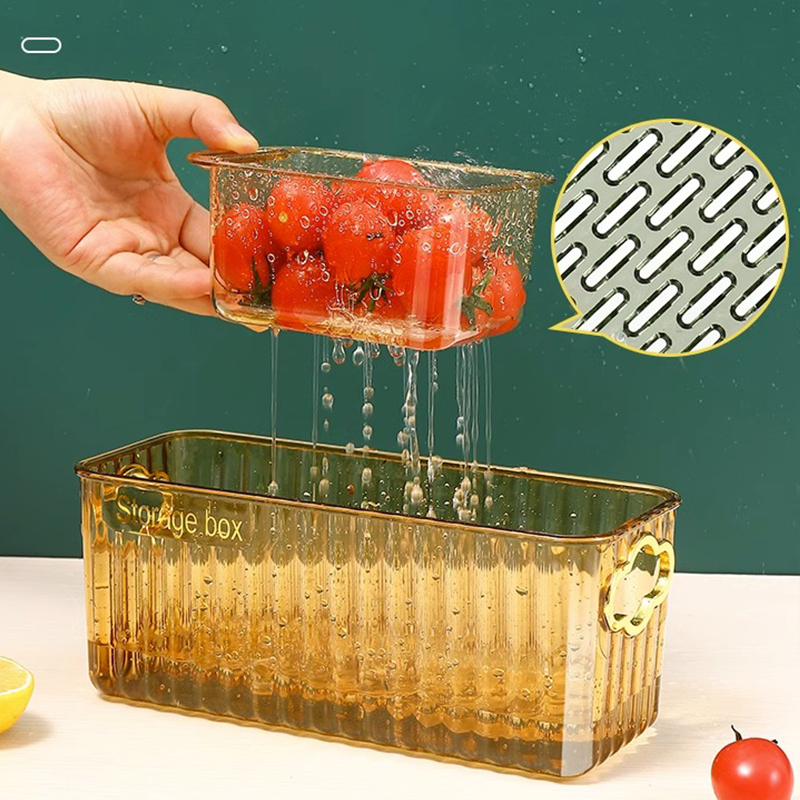 懒人轻奢果盘家用客厅嗑瓜子神器果篮零食干果盒双层沥水盘水果盆,淘宝优惠券,粉丝福利购,淘宝优惠卷