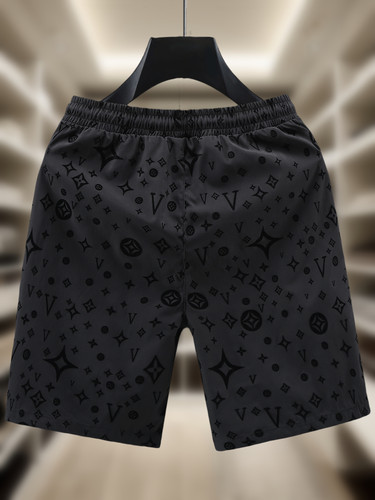 欧洲站潮牌短裤男士休闲五分裤子夏季修身外穿大裤衩男生帅气中裤 - 图2