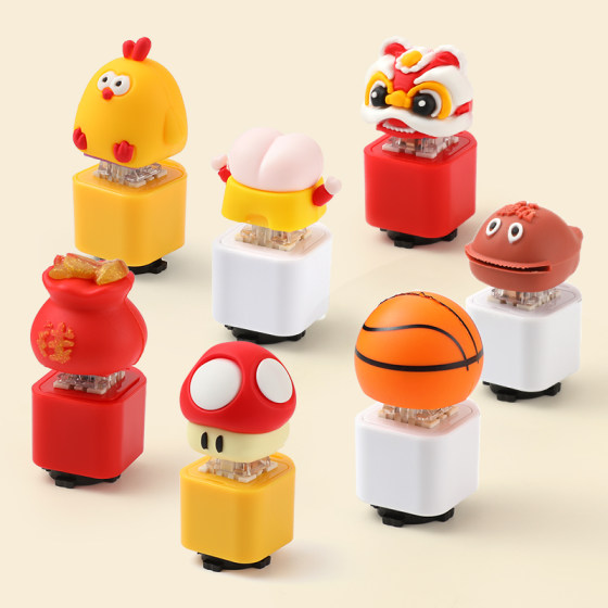 Children's bicycle bell super loud universal balance car Bobo chicken pronunciation horn creative toy bicycle decoration