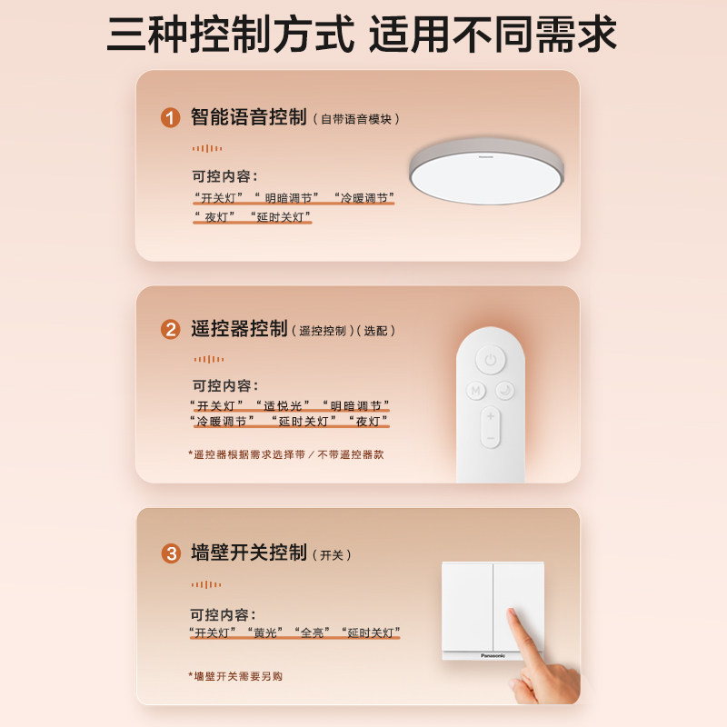  松下照明餐厅/卧室/书房吸顶灯
