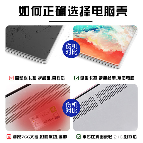 油画风适用于苹果电脑保护壳macbookpro16寸笔记本macbook保护套air13外壳2023新款pro14寸13超轻薄M2壳mac15 - 图2
