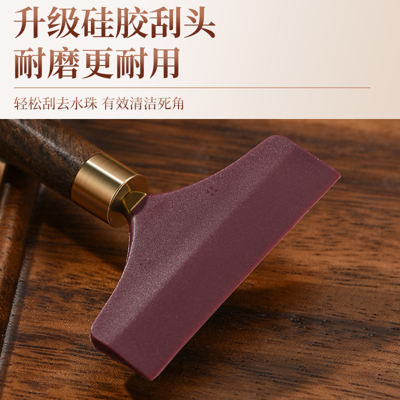 Heqing silicone tea tray and tea table wiper brush