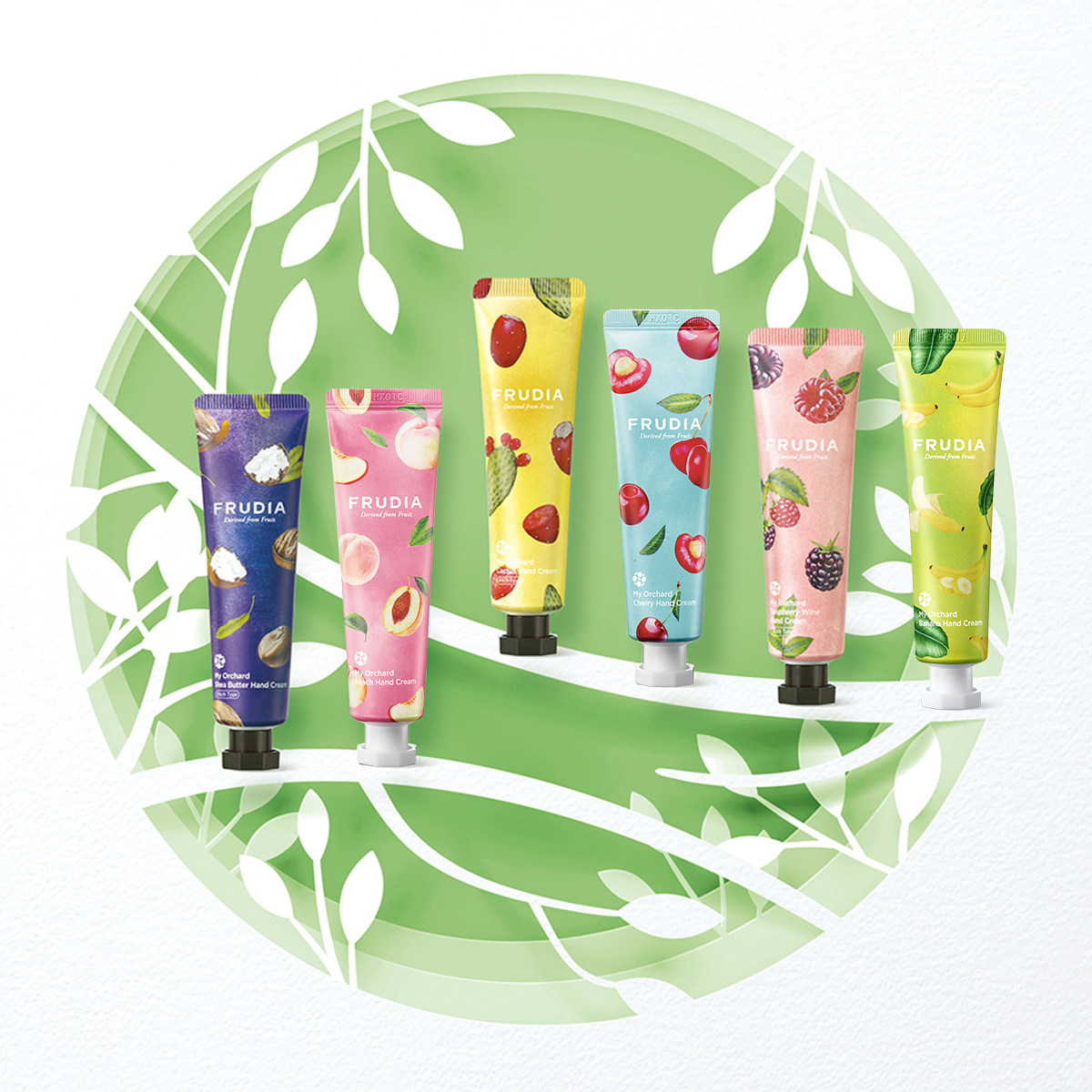 韩国frudia传统首尔礼盒装防护手霜 FRUDIA海外护手霜