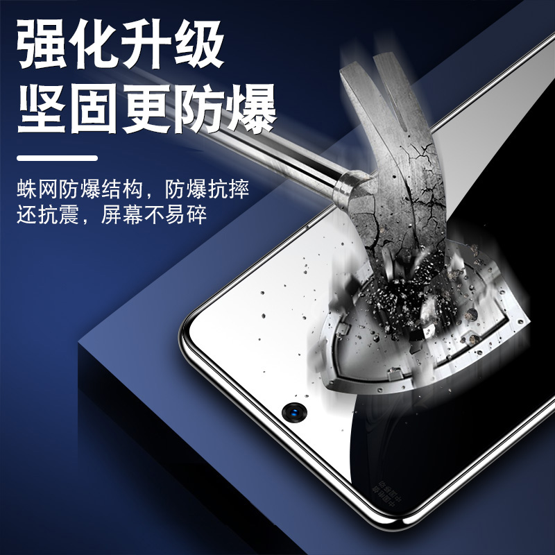 适用红米note12tpro钢化膜小米redminote12tpro手机膜全屏玻璃23054RA19C高清防爆note12tpro5G保护膜防窥膜 - 图2