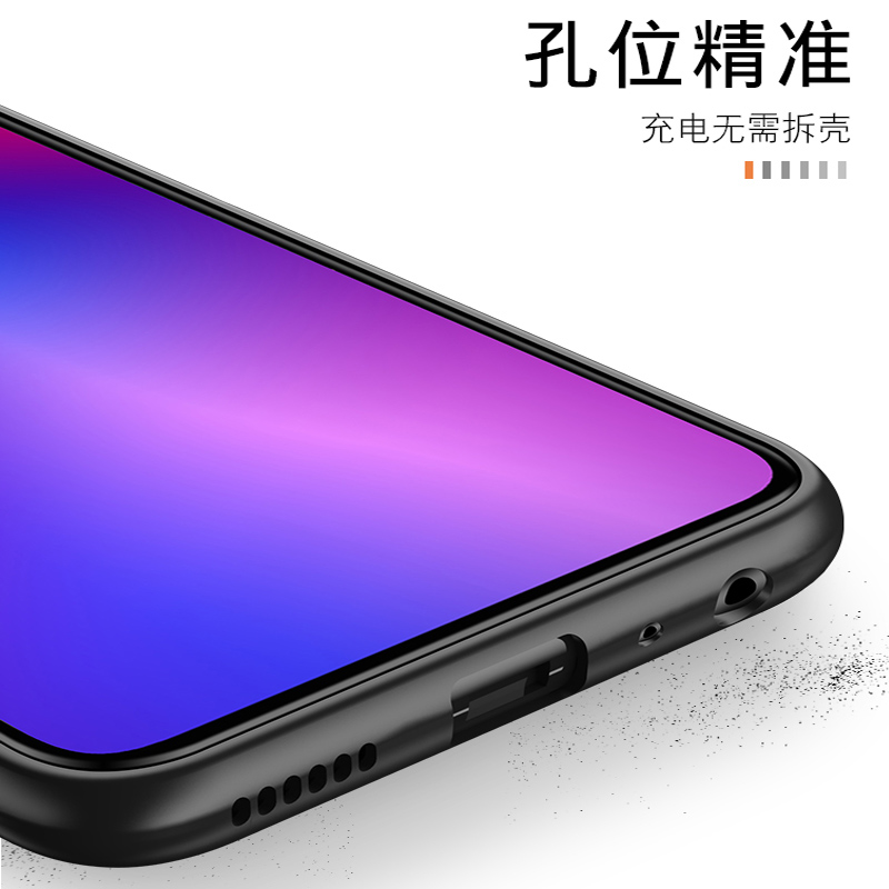 oppor11st手机壳磨砂黑色软壳oppor11s外壳防摔0pp0r11s软硅胶全包保护套男女潮时尚个性创意r11s手机套 - 图0