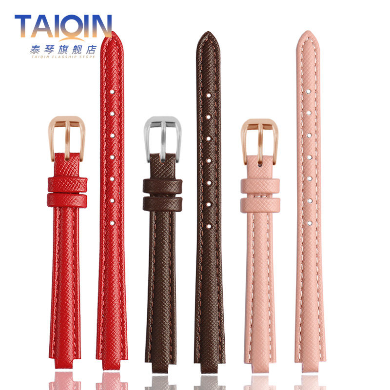 适配卡西欧sheen真皮手表带 泰琴配件