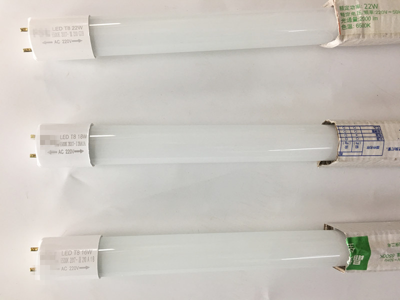 双11佛山T8LED灯管棒管双端晶莹0.60.91.2米8W12W16W18W22W26W30W - 图0