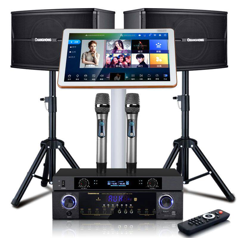 长虹家庭ktv音响套装家用电视卡包 音之源电器KTV/卡拉OK音箱