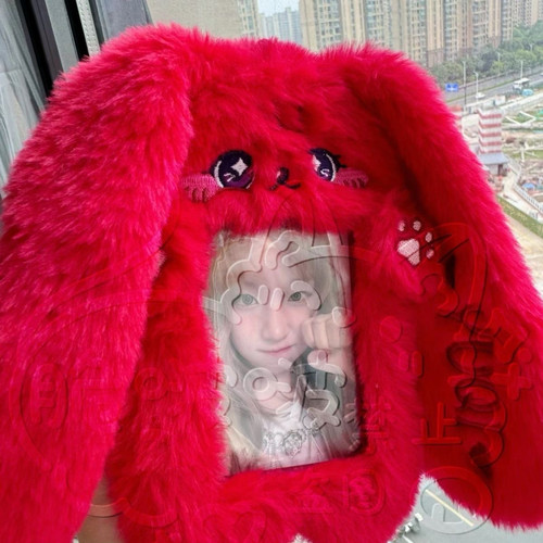 宋雨琦solo cube咖啡厅限量set新专辑周边兔子玩偶卡套小卡收纳套 - 图2