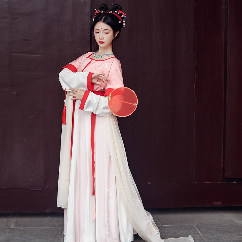 【桃言】汉宫裳影女正品原创襦裙汉服 汉宫裳影汉服