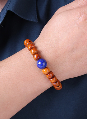 天然手串骨头菩提子文玩藏式佛珠