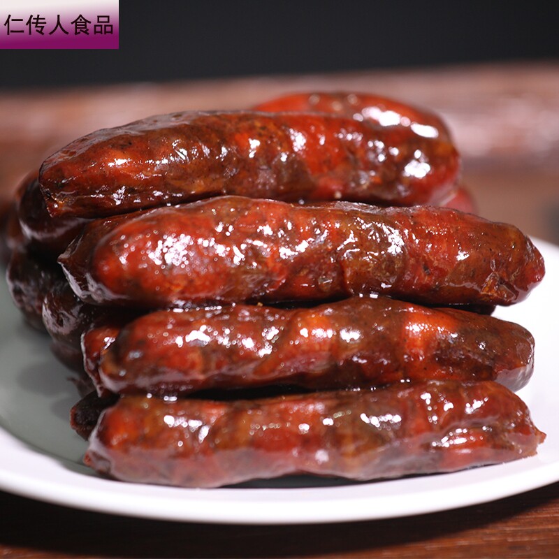 【董佳斋】山东特产金丝肉肠纯肉腊肠 仁传人食品香肠/腊肠