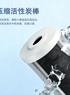 净水器前置CTO活性炭阻垢滤芯