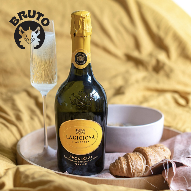 BRUTO 火遍全网的黄吨吨 起泡名家出品 La Gioiosa prosecco - 图0