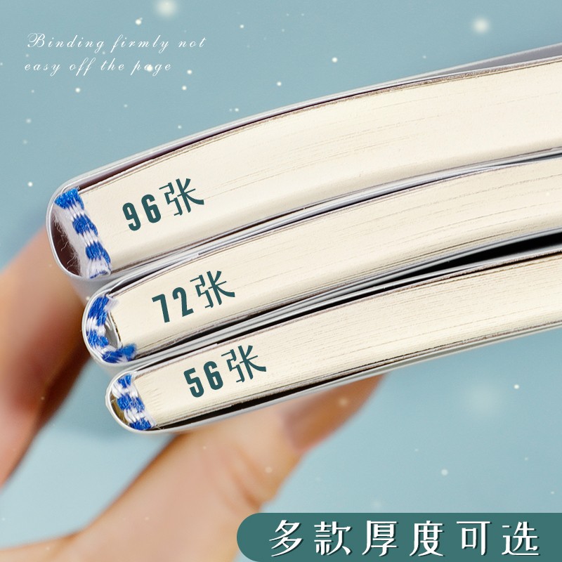 加厚笔记本A5超厚胶套本记事本日记本高颜值笔记本本子简约大学生B5小学生精致软皮纪录本大号考研批发文具 - 图1