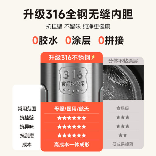 Multifunctional broken-wall soybean milk machine