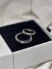 Bell custom/s925 sterling silver closed ring anniversary gift for girlfriend