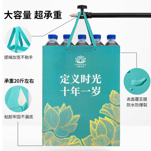 手提袋定制高端纸袋定做包装袋子印刷logo服装袋订做广告礼品袋 - 图2