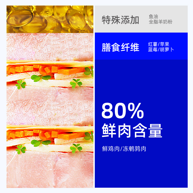 【新品上市】好适嘉猫咪鲜专粮鲜肉粮0肉粉无谷猫粮全价主粮_宠物_宠物食品及用品