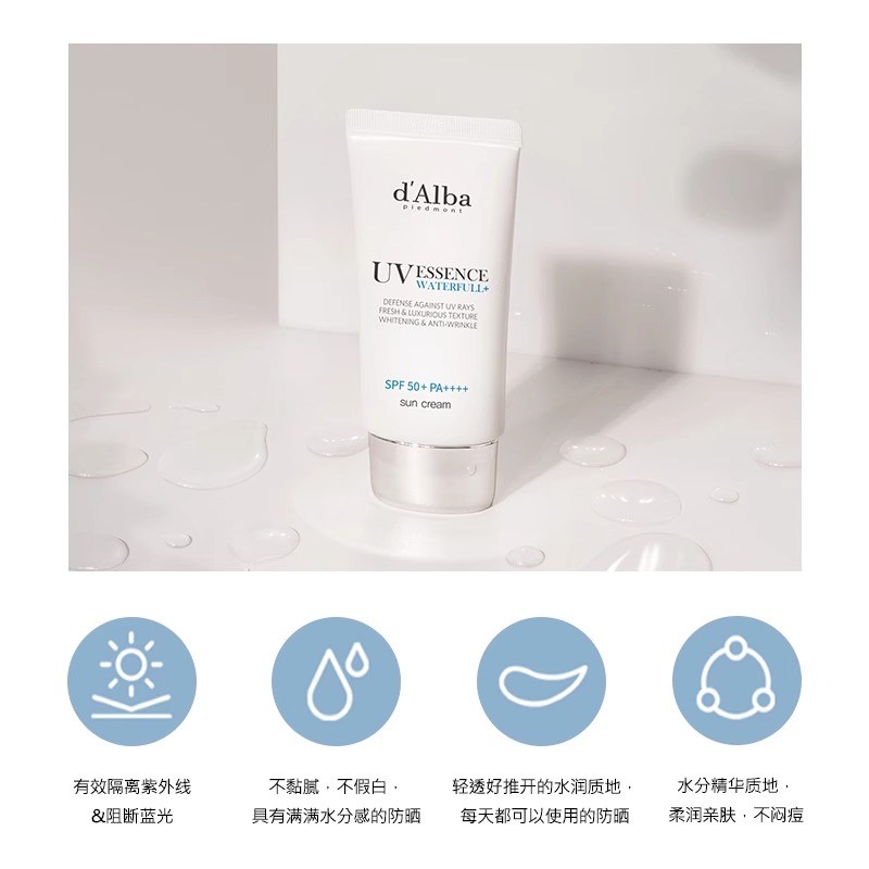 【百亿补贴】水漾防晒霜清爽不闷痘SPF50防紫外线保湿防晒乳 - 图2