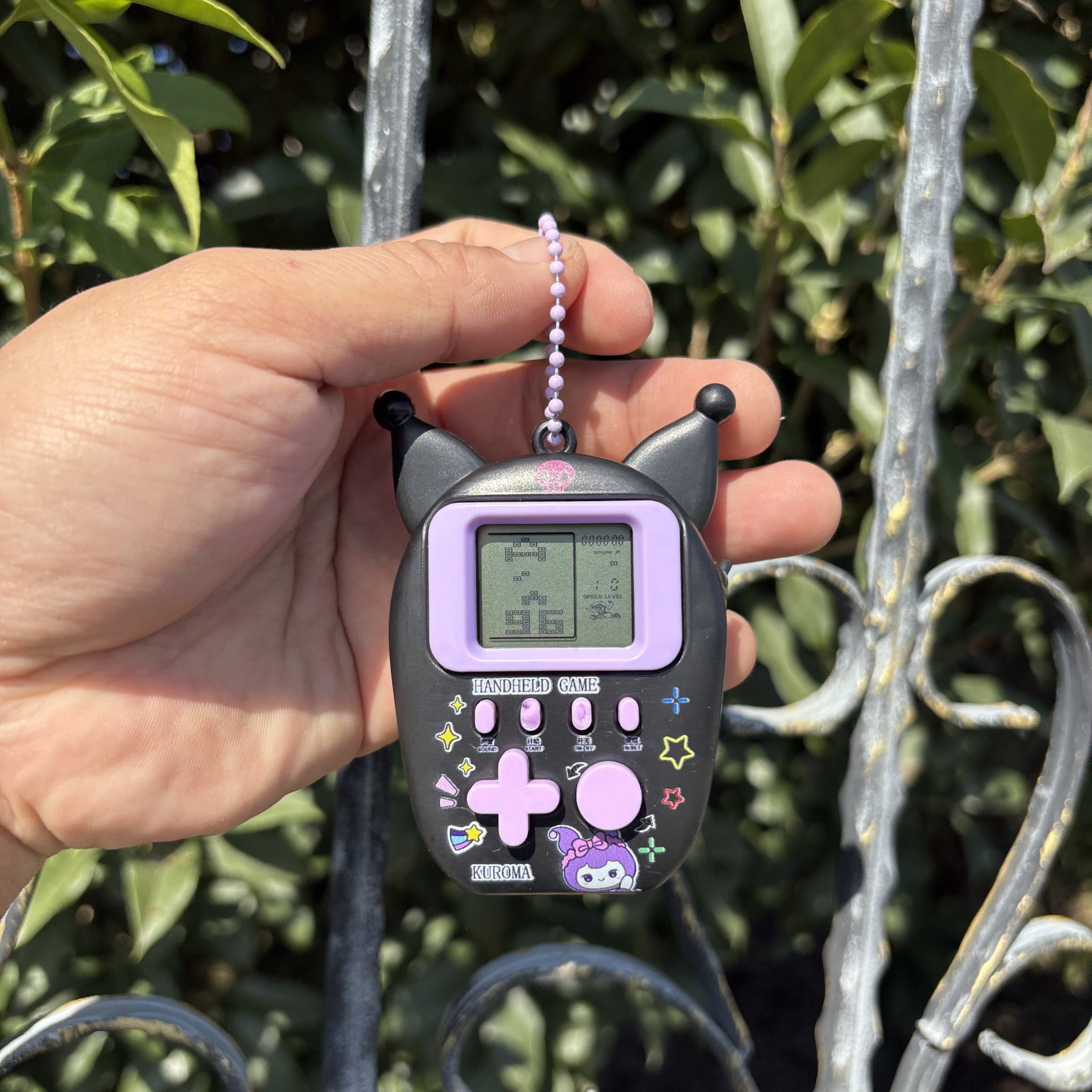 女孩紫色酷米趣味俄罗斯方块游戏机礼物钥匙扣儿童益智玩具小学生,淘宝优惠券,粉丝福利购,淘宝优惠卷