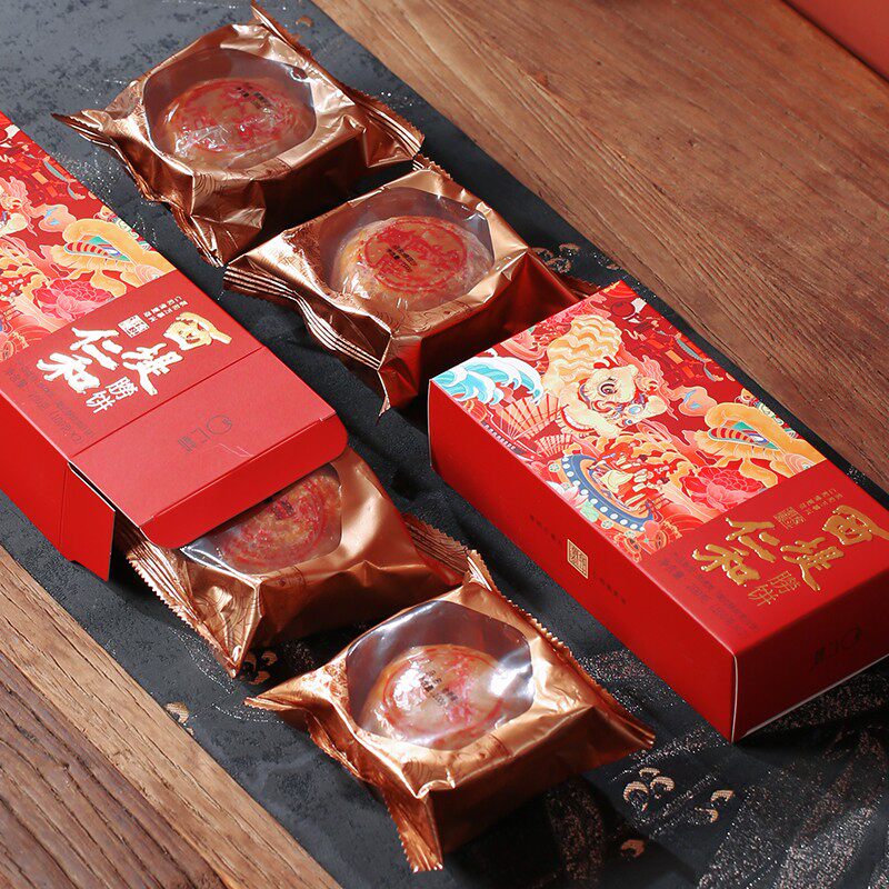 汕头西堤仁和潮式礼盒老香黄捞月饼 西堤仁和月饼