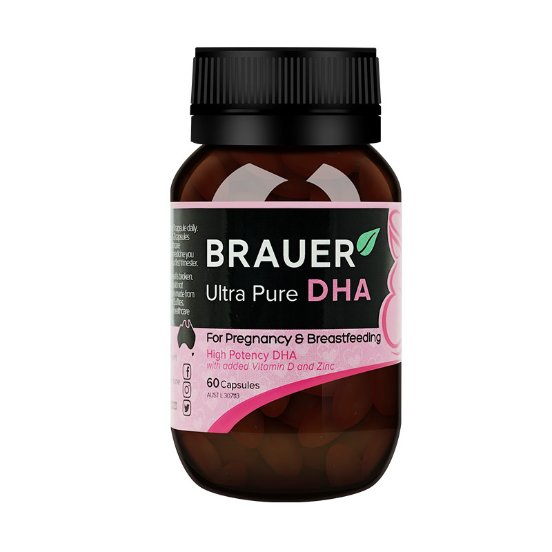brauer澳洲蓓澳儿孕妇孕期营养胶囊 HF21海外孕产妇DHA