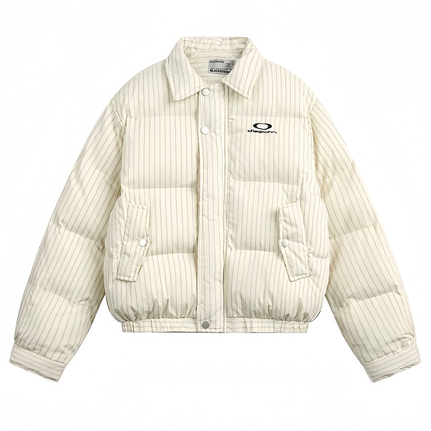 美式复古短款条纹羽绒棉袄女冬2025年巨好看超火洋气小个子面包服,淘宝优惠券,粉丝福利购,淘宝优惠卷