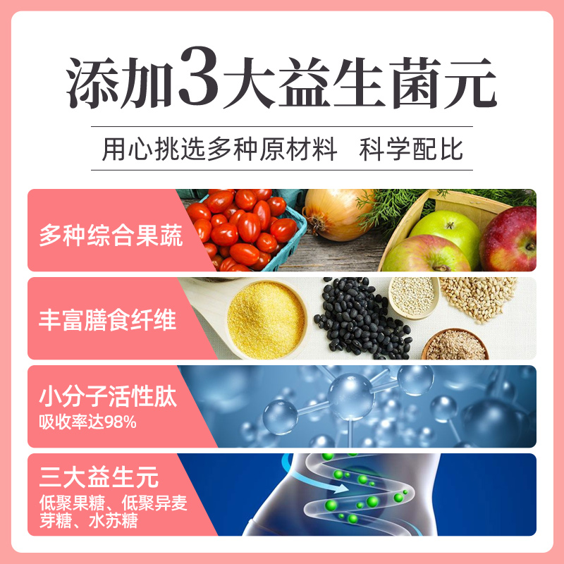 仁和 果蔬酵素粉正品非孝素排清肠宿便酵素复合益生菌水果冻梅多图2