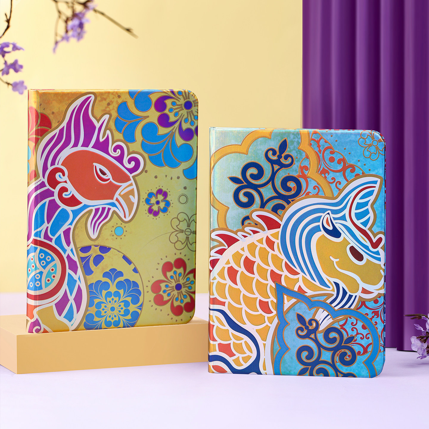Forbidden City stationery, auspicious beasts, notebooks and ledgers