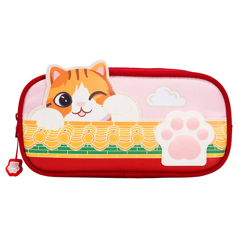 Forbidden City Stationery Palace Cat Travel Pen Case