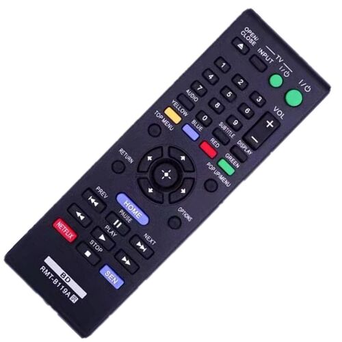 索尼蓝光播放器DVD遥控器RMT-B119A B109A BDP-BX110 BX310 BX510 - 图3