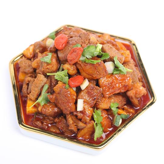 Gefüllt mit Yijiaren Ningxia Yanchitan Hammelsauce