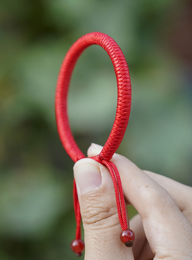金刚结红绳手链手绳本命年男女
