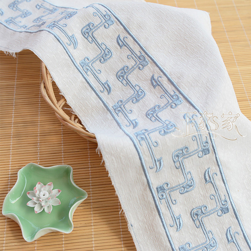 玉猫小阁秦汉卷云纹战国纹样复原汉服裙头绣花织带花边衣缘领边,淘宝优惠券,粉丝福利购,淘宝优惠卷