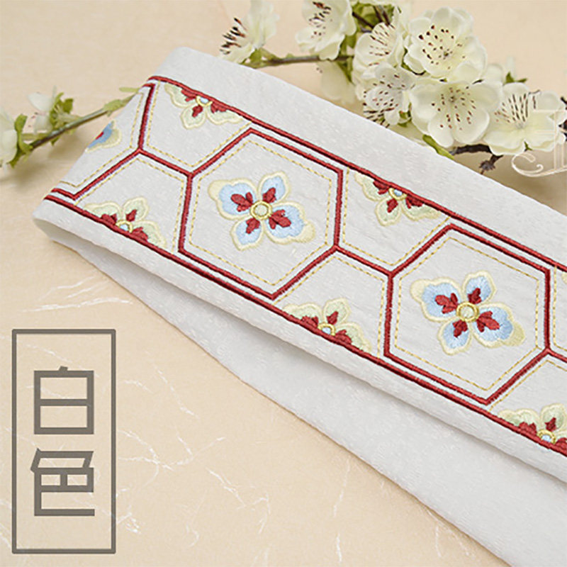 玉猫小阁原创梅花团花唐风复原汉服齐腰裙头绣花织带花边衣缘领边,淘宝优惠券,粉丝福利购,淘宝优惠卷