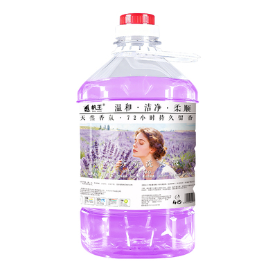 帆王薰衣草香洗衣液大桶去渍留香