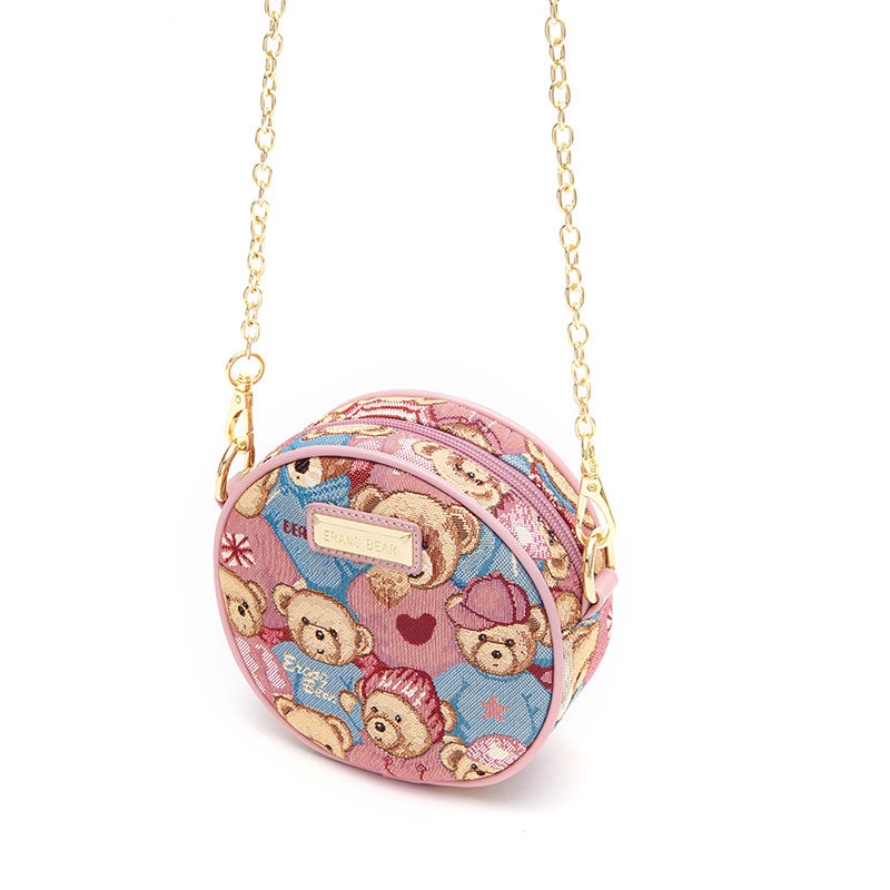 小熊依恋2020新款单肩女韩版斜挎包 pjev手机包