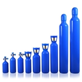 Кислородный цилиндр Промышленное медицинское стальное цилиндр 10 литров 15 л Портативный кислород с небольшим наружным высоким давлением может восстановить сварку