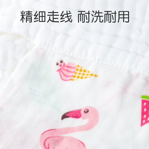 Детское хлопковое марлевое полотенце от пота, антиперспирант для детского сада