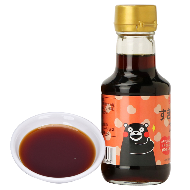 【大字】日式寿喜烧酱汁寿喜锅调料调味汁日本酱油原装进口150ml - 图3