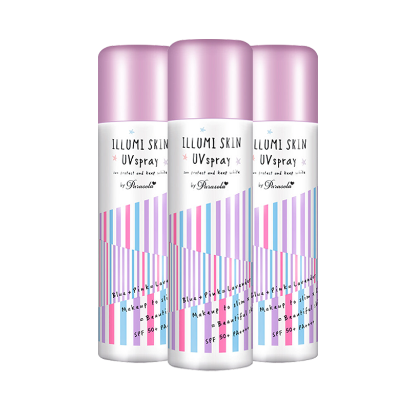 三支装日本娜丽丝 升誉海外防晒霜