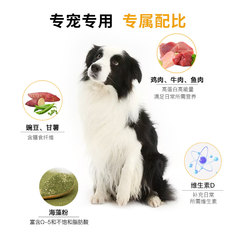 汪爸爸边牧营养全价幼犬中大型狗粮 汪爸爸犬主粮