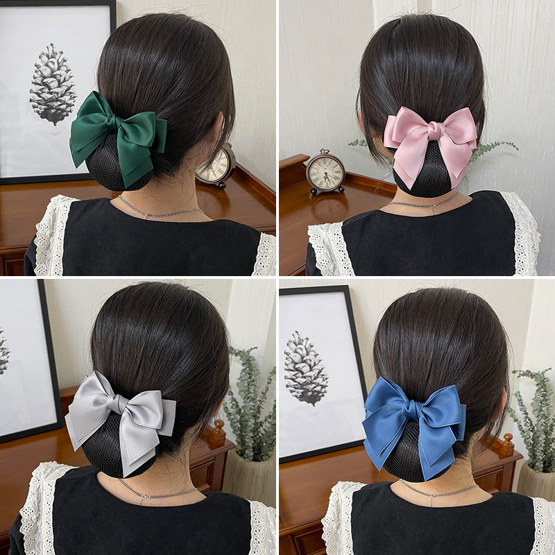 头花女网兜护士职业发网高级感银行酒店盘头发头饰发饰2025年新款,淘宝优惠券,粉丝福利购,淘宝优惠卷