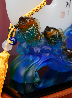 琉璃祝福新中式书房办公室