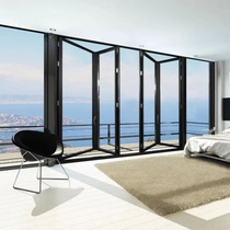 The Euboles minimalist light and luxurious opening of the overhanging overall window stealthy
