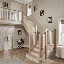 Festive Door Stairway Custom Attic Stairway Stairway Home Stairway Swivel Stairs Solid Wood Duplex Building Reservation Deposit