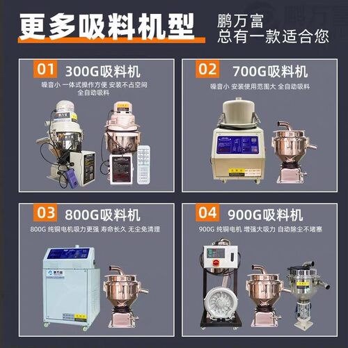 注塑机吸料机自动真空上料机颗粒粉末输送机自动除尘送料机抽料机 - 图0
