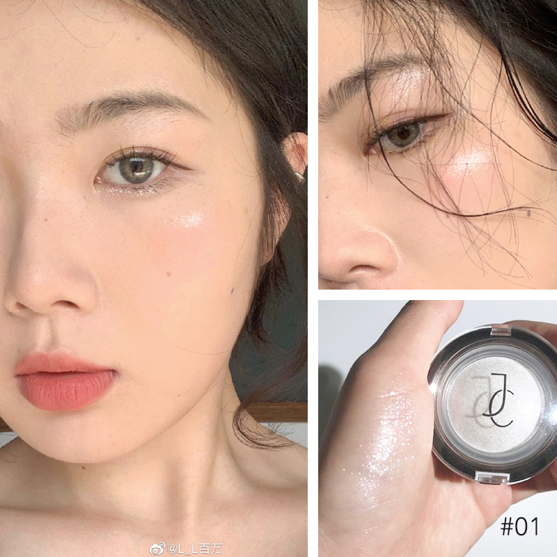joocyee旗舰店JC/Joocyee橘宜钻石碎钻高光啫喱土豆泥神仙细闪粉片修容0102珠光1